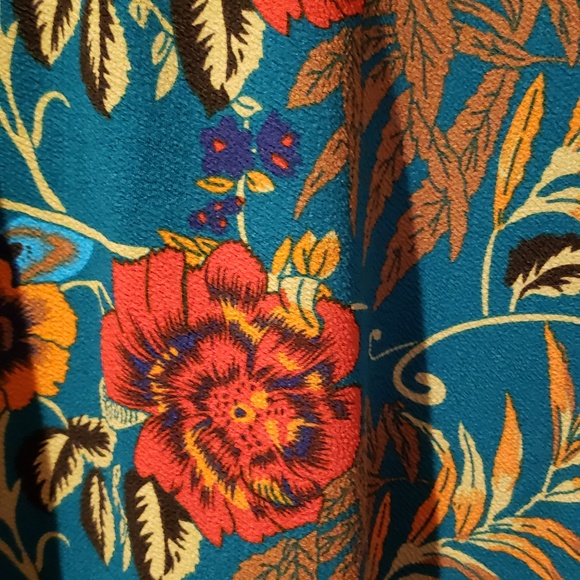 Smashed Lemon bright colorful decorative floral print skirt - XL/42/12 - new - Picture 11 of 11